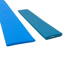 Teal Color 3.5mm Thickness Soft PVC Plastic Coated Webbing